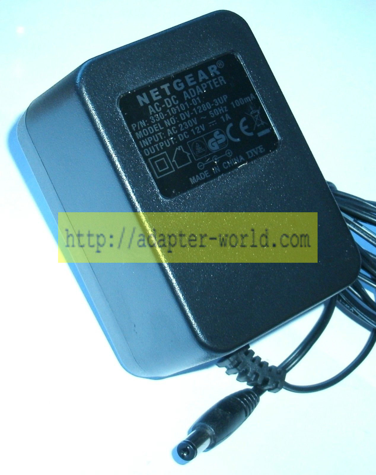 *Brand NEW*NETGEAR DV-1280-3UK 30-10101-01 12V 1A AC/DC ADAPTER POWER SUPPLY